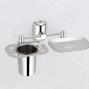 Soap Dish with Tumbler Holder - Croma Series