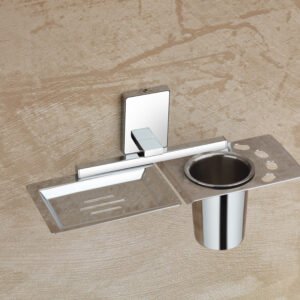 Soap Dish with Tumbler Holder - Quba Series